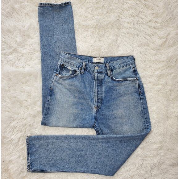Agolde Riley High Rise Jeans Escalate 27 / 4
